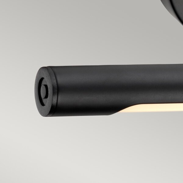Aplică LED dimabilă pentru tablouri ALTON LED/6W/230V neagră Elstead ALTON-PL-S-BLK