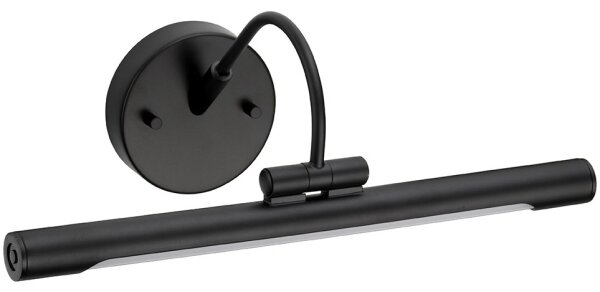 Aplică LED dimabilă pentru tablouri ALTON LED/6W/230V neagră Elstead ALTON-PL-S-BLK