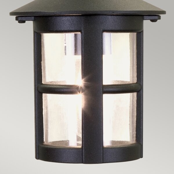 Lustră de exterior HEREFORD 1xE27/100W/230V IP43 Elstead BL21B-BLACK