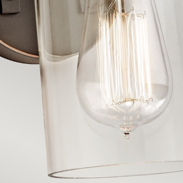 Aplică BRINLEY 1xE27/60W/230V antracit Elstead KL-BRINLEY1-OZ