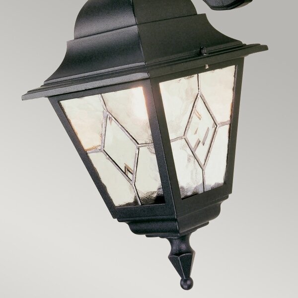 Aplică de exterior NORFOLK 1xE27/100W/230V IP43 Elstead NR2-BLK