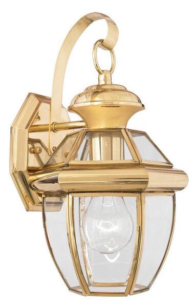 Elstead QZ-NEWBURY2-S-PB-Aplica de perete pentru exterior NEWBURY 1xE27/60W/230V IP44