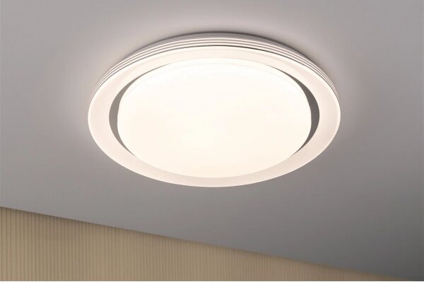 Plafonieră dimabilă LED RGBW/38,5W RAINBOW 230V Paulmann 70547 + telecomandă