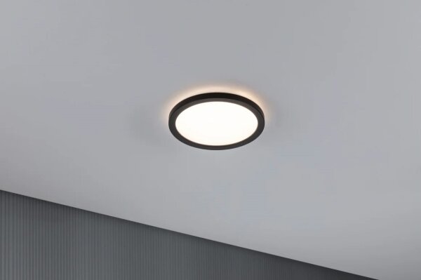 Plafonieră LED/11,2W ATRIA 230V neagră Paulmann 70997