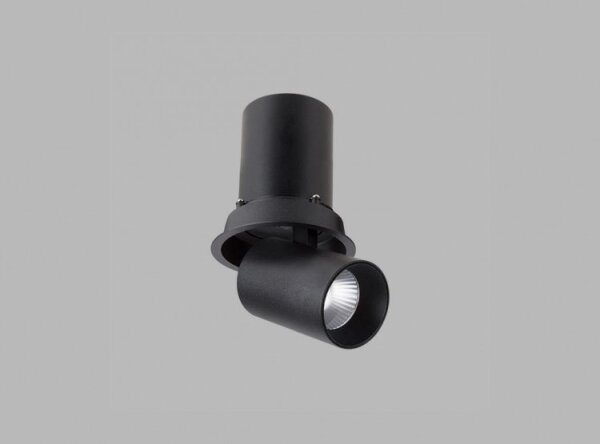 Plafonieră LED încastrată HIDE LED/20W/230V CRI 90 neagră LED2