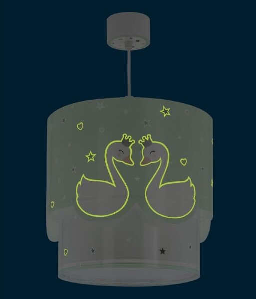 Lustră pentru copii SWEET LOVE 1xE27/60W/230V verde Dalber 61712H