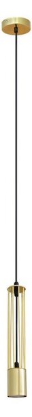 LED Lustră pe cablu BARS 1xGU10/4,8W/230V aurie