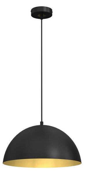 Lustră pe cablu BETA 1xE27/60W/230V d. 35 cm neagră