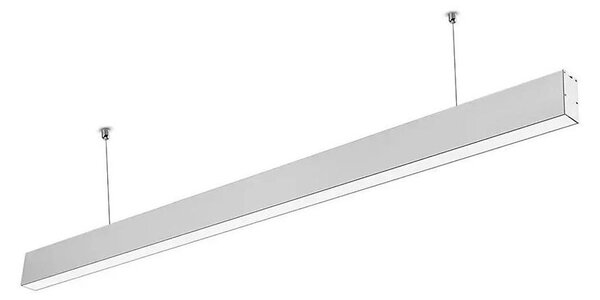 Lustră LED pe cablu SAMSUNG CHIP LED/40W/230V 4000K argintie