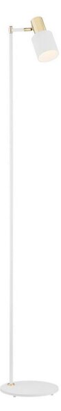 Lampadar DORIA 1xE27/15W/230V alb/alamă Argon 4258