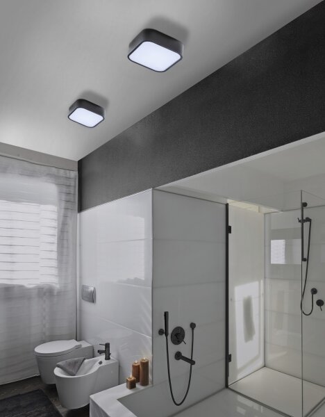 Plafonieră pentru baie LUCIE 2xE27/20W/230V IP44 Azzardo AZ4146