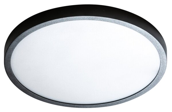 Plafonieră LED MALTA LED/24W/230V d. 30 cm neagră Azzardo AZ4243