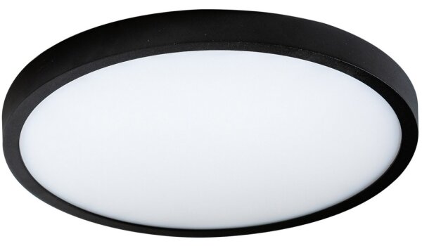 Plafonieră LED MALTA LED/24W/230V d. 30 cm neagră Azzardo AZ4243