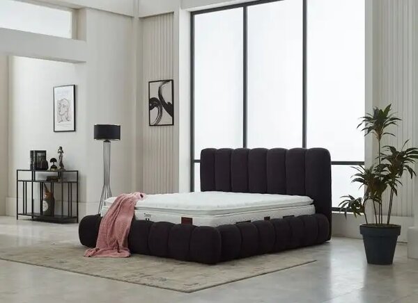 Pat tapițat modern de lux 2 persoane Palermo