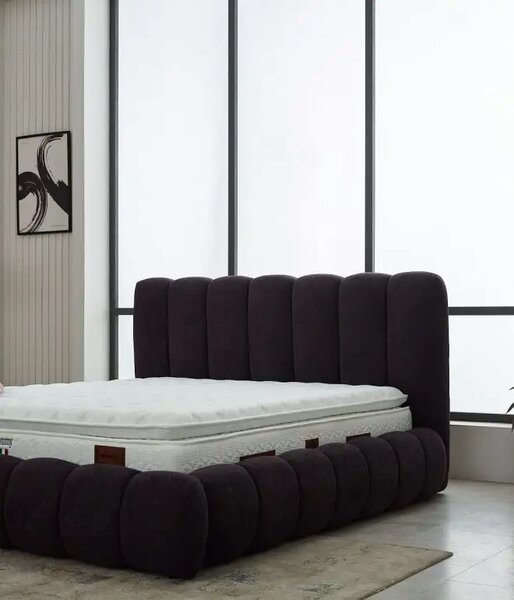 Pat tapițat modern de lux 2 persoane Palermo