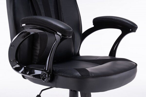 Scaun pentru gamer și birou, Drift, negru