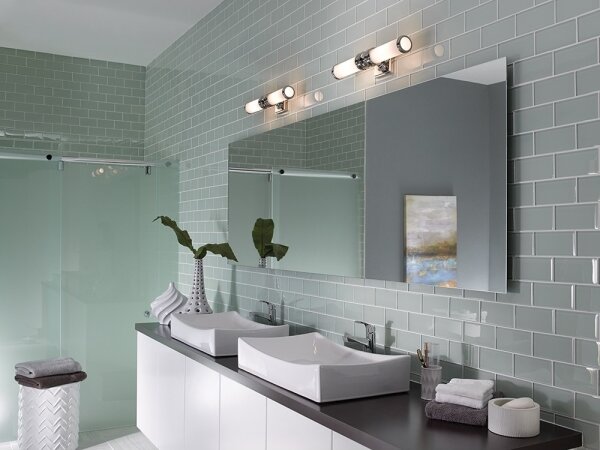 Aplică LED pentru baie PAYNE 2xG9/3W/230V IP44 Elstead FE-PAYNE2-BATH