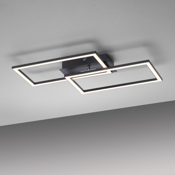 Leuchten Direkt 14692-18 - Plafonieră LED IVEN dimabilă 36W 230V
