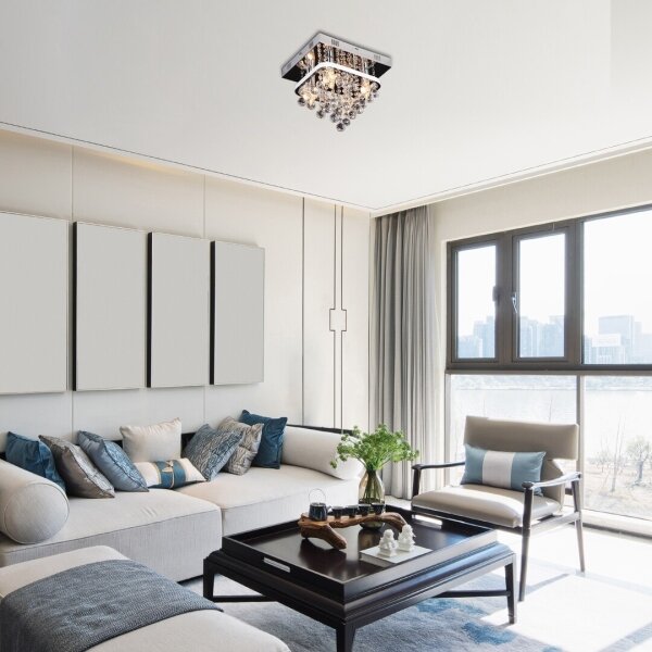 Lustră de cristal aplicată PALLAS LED/23W/230V + 4xE14/40W Rabalux 2238