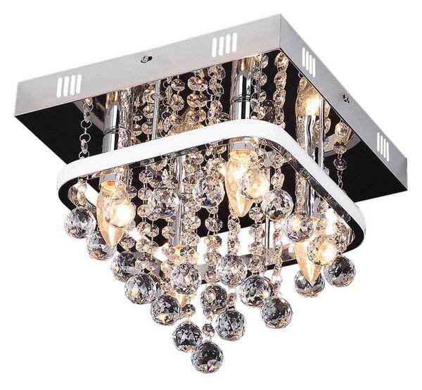 Lustră de cristal aplicată PALLAS LED/23W/230V + 4xE14/40W Rabalux 2238