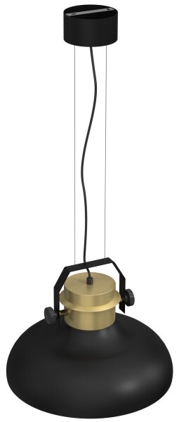 Lustră pe cablu HELSING 1xE27/60W/230V aurie