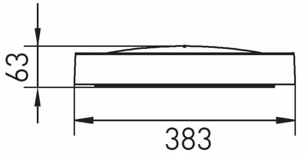 Plafonieră LED SAMER LED/24W/230V 4000K