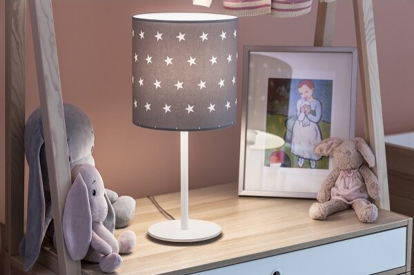 Lampă de masă MAGIC 1xE27/15W/230V gri/albă Argon 4126