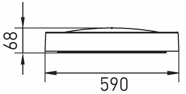 Plafonieră LED SAMER LED/40W/230V 4000K