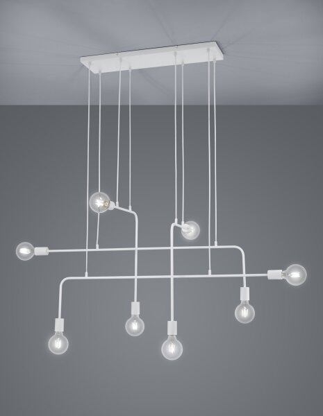 Lustră pe cablu CONNOR 8xE27/10W/230V Trio