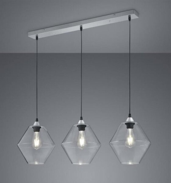 Lustră pe cablu TRENTO 3xE27/40W/230V Reality