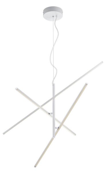 Lustră LED pe cablu dimabilă TIRIAC 3xLED/8,5W/230V albă Trio