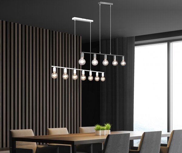 Lustră pe cablu VANNES 7xE27/40W/230V Reality