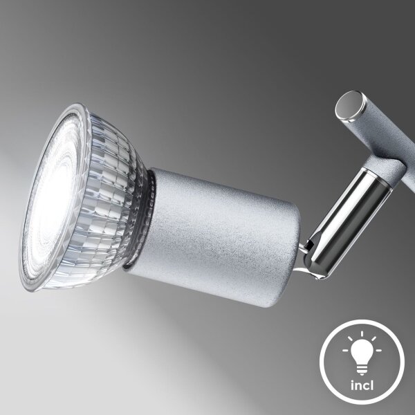 Spot LED 3xGU10/5W/230V B.K.Licht 1409