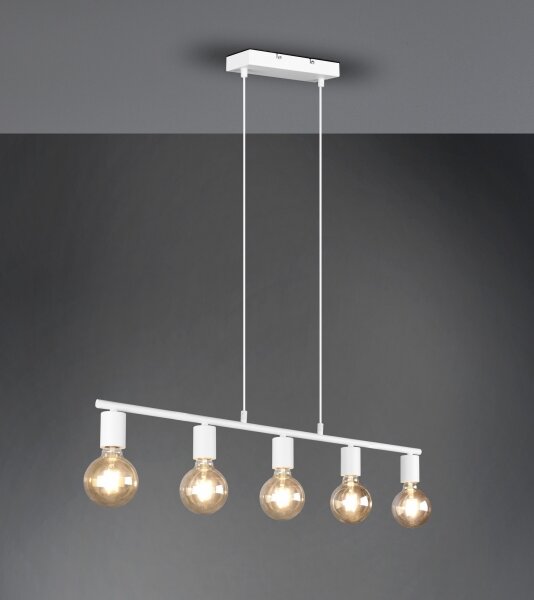 Lustră pe cablu VANNES 5xE27/40W/230V Reality