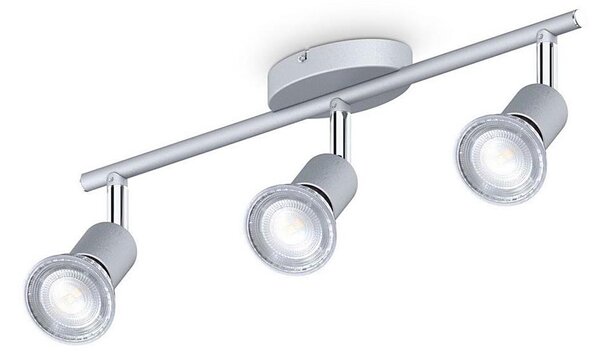 Spot LED 3xGU10/5W/230V B.K.Licht 1409