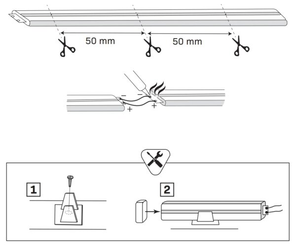 Bandă LED NEON 5m LED/40W/24V portocaliu IP65