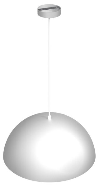 Lustră pe cablu BETA 1xE27/60W/230V d. 45 cm albă