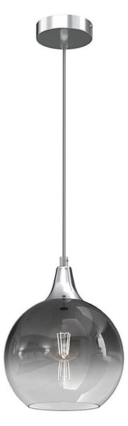 Lustră pe cablu MONTE 1xE27/60W/230V d. 20 cm crom mat