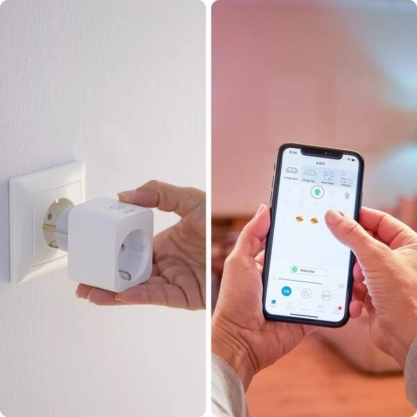 Priză inteligentă E 2300W Wi-Fi WiZ