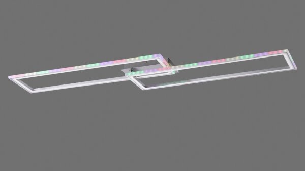 Leuchten Direkt 14635-55-LED FELIX 34,5W/230V RGB plafonieră dimabilă cu DO