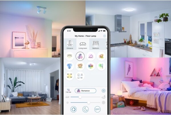 Plafonieră LED dimabilă SUPERSLIM LED/17W/230V 2700K Wi-Fi WiZ