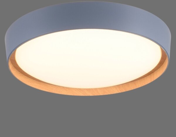 Leuchten Direkt 14347-15-LED Lustr EMILIA 28,8W/230V gri, stropní stmívatelné