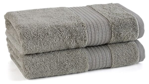 Set de prosoape din bambus ALMA verde măsliniu 50 x 100 cm 2 buc