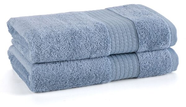 Set de prosoape din bambus ALMA bleu ciel 50 x 100 cm 2 buc