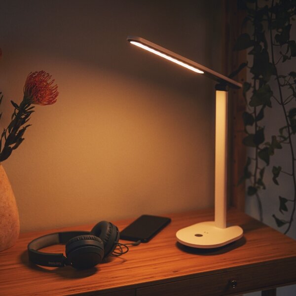 Philips - Lampă de birou LED tactilă IVORY LED/5W/5V 2700-5000K CRI 90