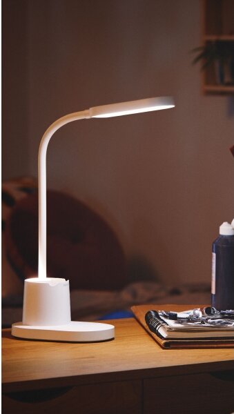 Philips - Lampă de birou LED tactilă dimabilă BUCKET LED/7W/5V 1800 mAh CRI 90