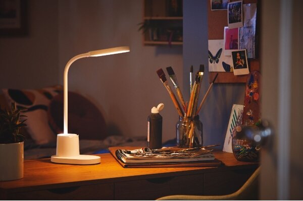 Philips - Lampă de birou LED tactilă dimabilă BUCKET LED/7W/5V 1800 mAh CRI 90
