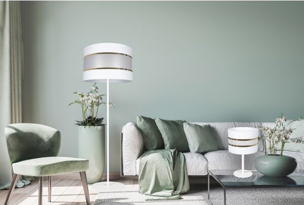 Lampadar CORAL 1xE27/60W/230V alb