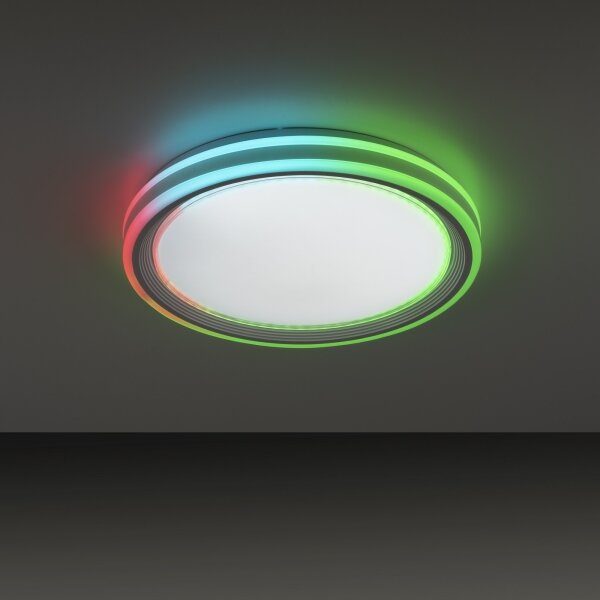 Leuchten Direkt 15154-16-LED RGB Plafonieră EDGING 39W/230V dimabilă + DO