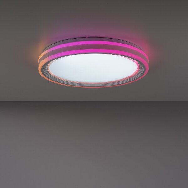 Leuchten Direkt 15154-16-LED RGB Plafonieră EDGING 39W/230V dimabilă + DO
